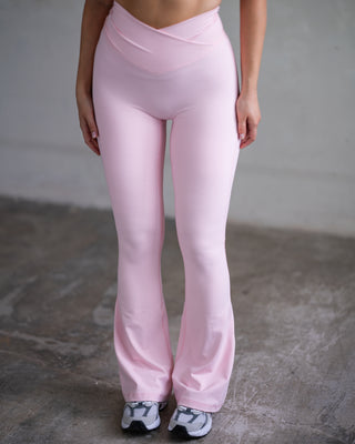 Inspire V-Cut Leggings | Baby Pink