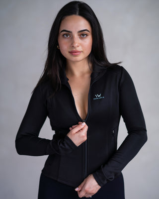 Inspire Long Sleeve Jacket | Black