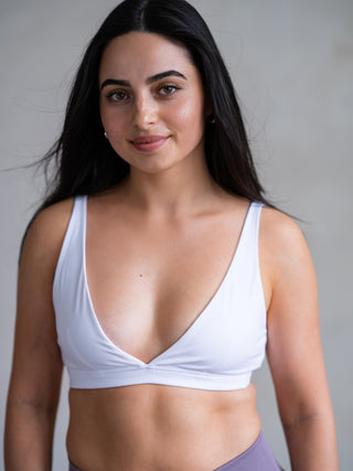 Inspire Sport Bra | White